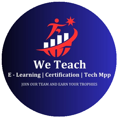 WE TEACH Logo